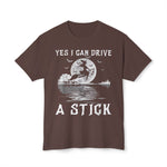 Witchy T-shirt - Yes, I Can Drive a Stick