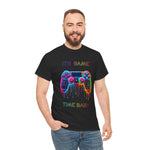 Gaming Vibes Unisex Heavy Cotton Tee | Retro Gamer Shirt | Perfect for Birthdays, Game Nights, Casual Wear, Gifts, or Gaming Events