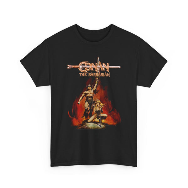 Conan the Barbarian Movie Unisex Tee, Film Fan Shirt, Retro Action Film Apparel, Vintage Movie Buff Gift, Cult Classic Graphic Tee