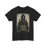 Xenomorph Mugshot Tee, Alien Movie Lover Gift, Sci-Fi Fan Shirt, Graphic Tee, Space Creature Tshirt