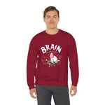 Pinky and the Brain World Domination Sweatshirt, Rodent Lover Gift, Funny Animal Sweater, Cute Mice Jumper, Geeky Graphic Pullover