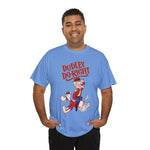 Dudley Do-Right Funny Tee, Cartoon Character T-Shirt, Graphic Tee Shirt, Retro Cartoon Tee, Vintage TV Show Shirt