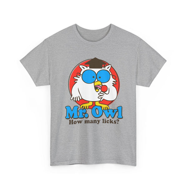 Vintage Owl T-Shirt, Retro Graphic Tee, Nostalgic Cotton Shirt, Classic Old TV Ad, Funny Bird Top