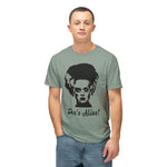 She's Alive! Inspired by Bride of Frankenstein T-shirt, Halloween Monster Shirt, Goth Tee, Horror Movie Fan Gift, Spooky Movie Shirt