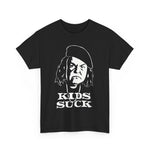 Kids Suck Graphic Tee, Funny Unisex Tee, Casual Wear, Gifts for Parents, Birthday Gift, Humor Shirt, Black Cotton Tee