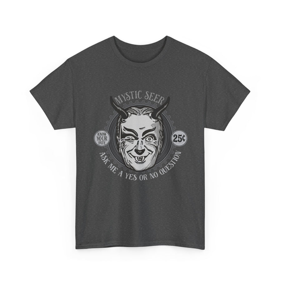 Mystic Seer T-Shirt, Fortune Teller Shirt, Boho Crystal Ball Tee, Tarot Card Reader Top, Occult Mystic Shirt