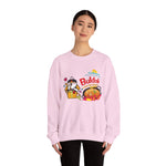 Buldak Ramen Carbonara Sweatshirt, Korean Spicy Noodle Lover Gift, Foodie Apparel, Unisex Crewneck Jumper, Ramen Noodle Fan Shirt