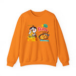 Buldak Spicy Cheese Ramen Sweatshirt, Korean Food Lover Gift, Comfortable Pullover Jumper, Ramen Noodle Soup Apparel, Foodie Clothing,