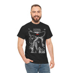 Cryptid Society Tee, Unisex Heavy Cotton Shirt, Perfect for Nature Lovers, Halloween, Outdoor Adventures, Cryptozoology Fan Gift