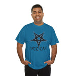 Wiccan Pentagram Tee, Unisex Shirt, Pagan Symbol Top, Witchcraft Clothing, Occult Graphic Tshirt, Spiritual Apparel