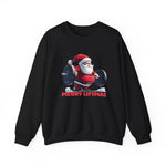 Christmas Merry Liftmas Santa Sweatshirt