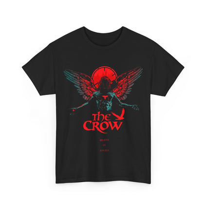 The Crow Movie T-Shirt, Vintage Graphic Tee, Retro Cult Film Clothing, Goth Grunge Fashion Top, Unisex Casual Shirt