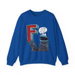 Cookie Monster Letter F for F*ck This Sh*t Sweatshirt, Funny Jumper, Novelty Sweater, Statement Pullover