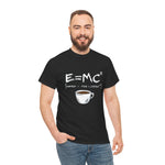 Coffee-Themed Unisex Heavy Cotton Tee - Perfect for Science Lovers - Gift for Friends, Casual Wear, Everyday Tee, Coffee Lovers, Geeky Gift