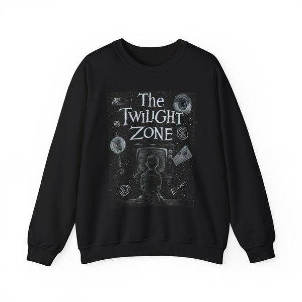 Twilight Zone Unisex Sweatshirt, Retro Vintage Sweathirt, Horror Fan Gift, Dark Vibes Clothing, Sci-Fi Apparel