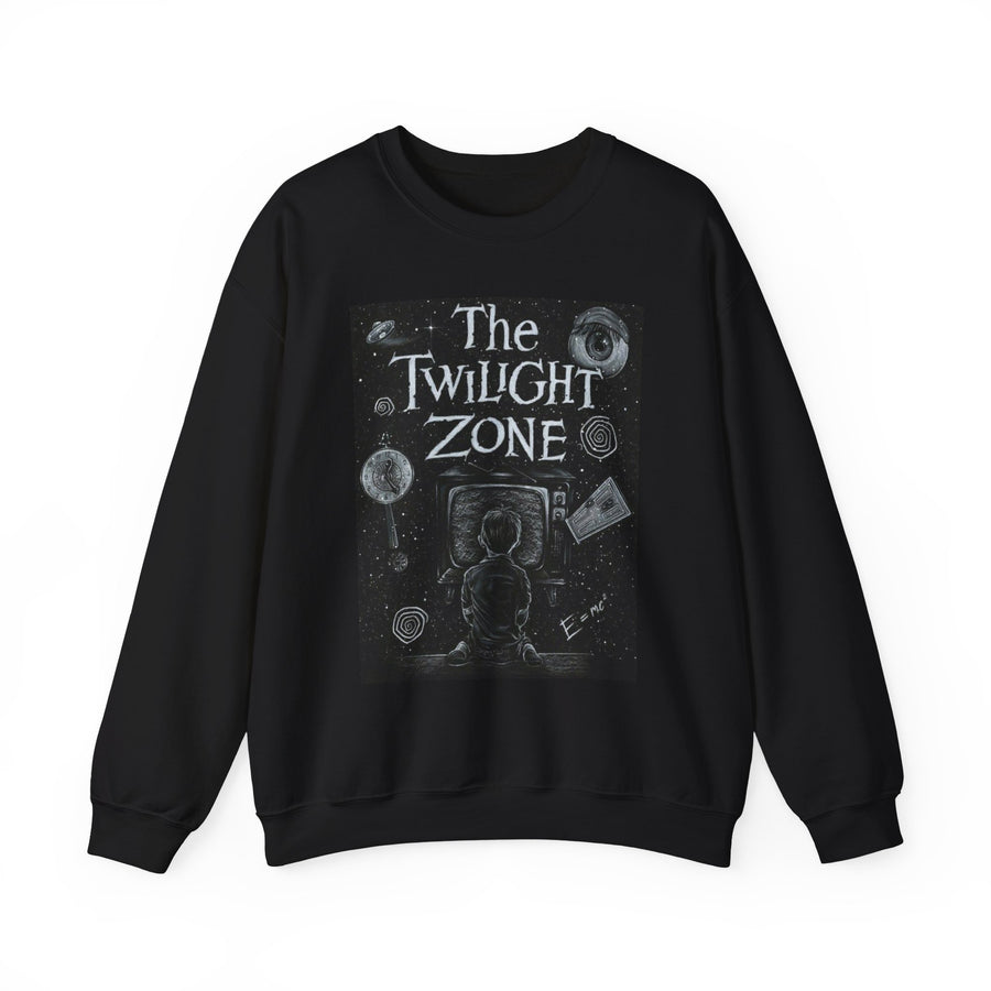 Twilight Zone Unisex Sweatshirt, Retro Vintage Sweathirt, Horror Fan Gift, Dark Vibes Clothing, Sci-Fi Apparel