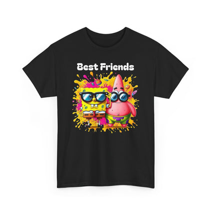 Best Friends SpongeBob and Patrick Tee, Friendship Gift Shirt, BFF Matching Outfit, Gift for Bestie, Friend Squad Tee, Friendship Day Shirt