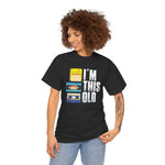 Retro Cassette Unisex Tee, Nostalgic Shirt, Vintage Music Lover Gift, Fun Birthday Present, 80s 90s Style Apparel