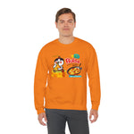 Buldak Spicy Cheese Ramen Sweatshirt, Korean Food Lover Gift, Comfortable Pullover Jumper, Ramen Noodle Soup Apparel, Foodie Clothing,