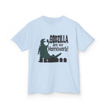 Kids Tee, Funny Godzilla Ate My Homework Design, Monster Lover Gift, Back to School Shirt, Children's Clothing, Youth T-Shirt for Boys and