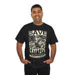 Save the Cryptids Tee - Vintage-Inspired Unisex Heavy Cotton T-Shirt, Perfect for Nature Lovers, Eco Awareness, Halloween, Cryptozoology