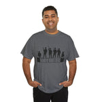 Band of Brothers Unisex Heavy Cotton Tee, Men's Graphic Tee, Women's Vintage T-Shirt, Retro Gift Shirt, Military History Top