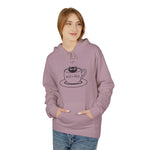 Cat Lover Soft Fleece Hoodie, Cute Animal Graphic Sweatshirt, Pet Owner Gift,
