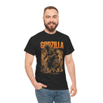 Godzilla Graphic Tee, Monster Lover T-Shirt, Kaiju Fan Gift, Japanese Movie Shirt, Retro Graphic Tee, Unisex Cotton Tee