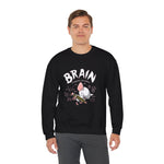 Pinky and the Brain World Domination Sweatshirt, Rodent Lover Gift, Funny Animal Sweater, Cute Mice Jumper, Geeky Graphic Pullover