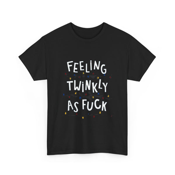 Feeling Twinkly Unisex Tee - Fun Graphic Cotton T-Shirt for Parties, Casual Wear, Gifts, Celebrations, Humor Apparel