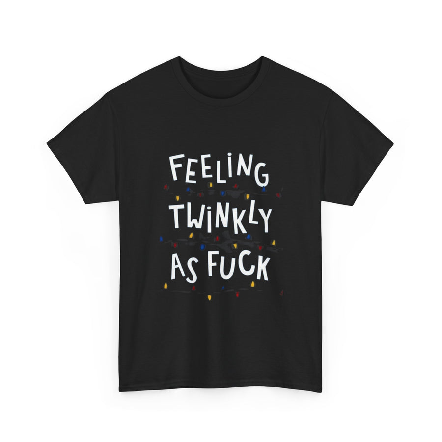 Feeling Twinkly Unisex Tee - Fun Graphic Cotton T-Shirt for Parties, Casual Wear, Gifts, Celebrations, Humor Apparel