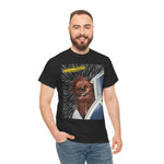 Chewbacca Unisex Tee, Star Wars Graphic Shirt, Sci-Fi Fan Gift, Chewie Head Out Window, Funny Space Tee, Galaxy Tee, Sci-Fi Tee, Geek Tee