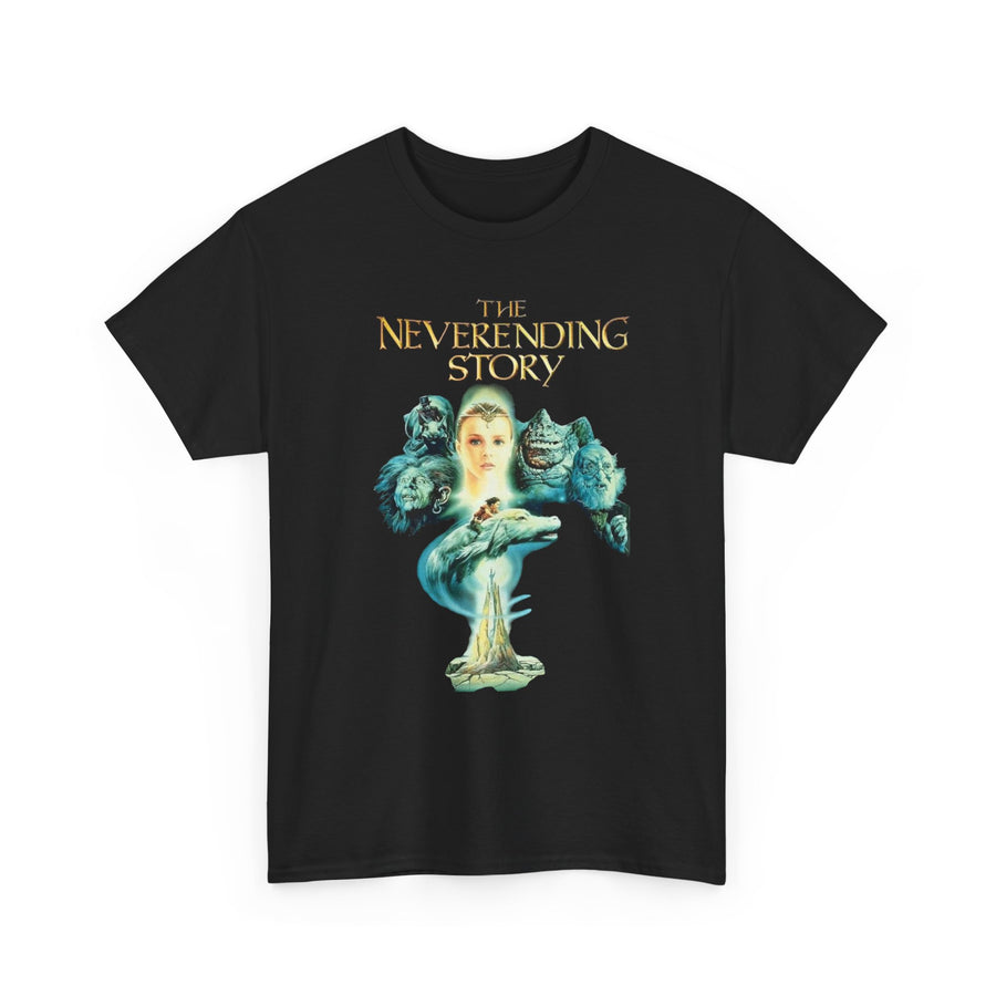 Neverending Story Unisex Tee, Graphic Print Tshirt, Book Lover Gift, Novel Inspired Clothing, Literary Apparel