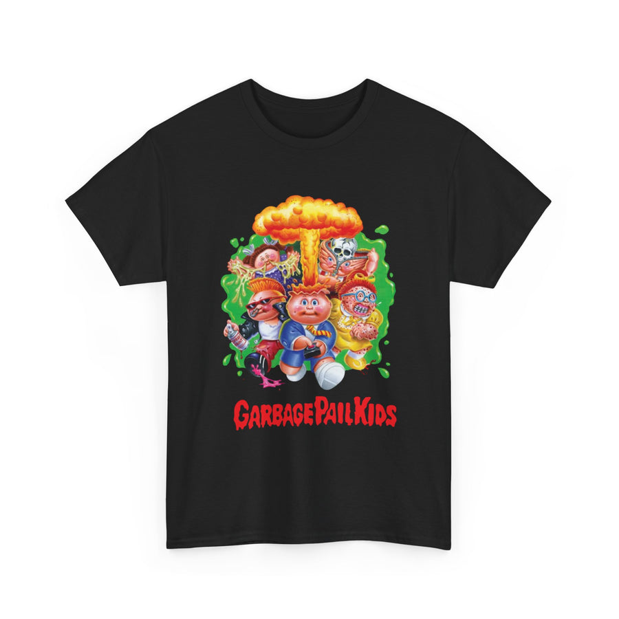 Garbage Pail Kids Unisex Tee Shirt, Heavy Cotton T-shirt, Funny Vintage Graphic Design, Retro Cartoon Print, Cool Gift for 80s Fans, Novelty