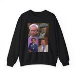 TV Icon Unisex Sweatshirt - Fred Sanford, George Jefferson, Ted Bundy, Archie Bunker Design