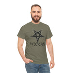 Wiccan Pentagram Tee, Unisex Shirt, Pagan Symbol Top, Witchcraft Clothing, Occult Graphic Tshirt, Spiritual Apparel