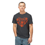 Heart Paw Prints T-shirt