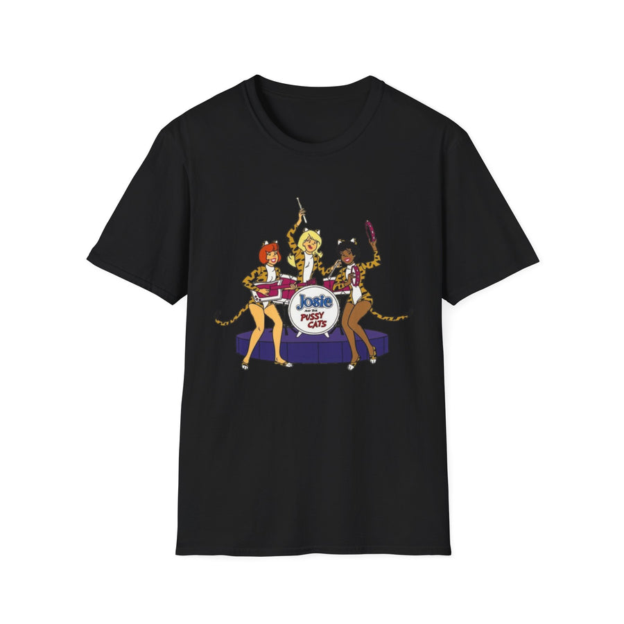 Retro Band T-Shirt, Music Lover Tee, Vintage Cartoon Shirt, Graphic Tee, Comic Book Fan Gift, Josie and the Pussycats Shirt