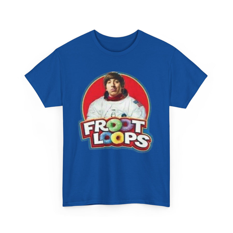 Howard Wolowitz Froot Loops Unisex Heavy Cotton Tee - Funny TV Show T-Shirt, Sheldon Cooper Fan Gift, Big Bang Theory Clothing, Science Geek