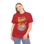 Fruit Pebbles Tee, Cereal Lovers Shirt, Breakfast Graphic T-Shirt, Foodie Gift, Unisex Cotton Top, Colorful Tee, Fun Tee for Brunch