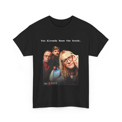 The Lone Gunmen X-Files Tee Shirt, Graphic Tee, Unisex Tshirt, Sci-Fi Gift, Geek Wear, Conspiracy Theory Clothing