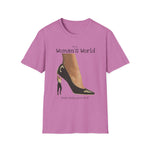 Its a Womans World Tee, Empowering Women's T-Shirt, Feminist Apparel, Gift for Her, Casual Wear, Self-Love Clothing, Women's Rights Merch