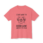 Wine and Dog Lover T-shirt