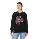 Queen Sweatshirt, Royalty Apparel, King and Queen Matching Set, Cozy Jumper, Gender Neutral Top, Hip Hop Fashion, Streetwear Clothing