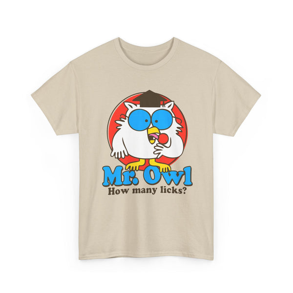 Vintage Owl T-Shirt, Retro Graphic Tee, Nostalgic Cotton Shirt, Classic Old TV Ad, Funny Bird Top