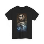 Jack Skellington Nightmare Police Unisex Tee - Halloween T-Shirt, Spooky Shirt, Skeleton Costume Top, Horror Movie Fan Apparel