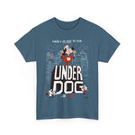Retro Underdog Graphic Tee, Unisex Cotton T-Shirt, Vintage Cartoon Shirt, Gift for Dog Lovers, Fun Casual Wear, Unique Graphic Tee
