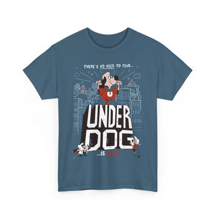 Retro Underdog Graphic Tee, Unisex Cotton T-Shirt, Vintage Cartoon Shirt, Gift for Dog Lovers, Fun Casual Wear, Unique Graphic Tee