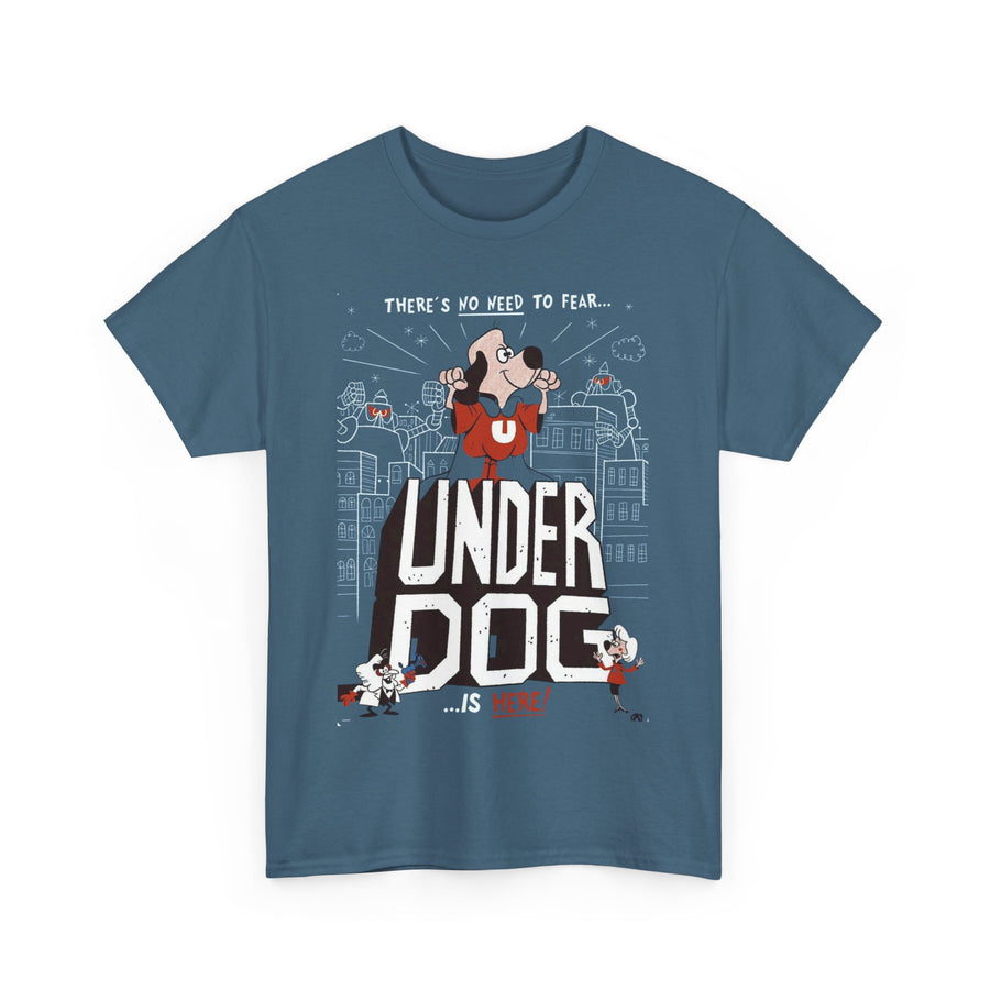 Retro Underdog Graphic Tee, Unisex Cotton T-Shirt, Vintage Cartoon Shirt, Gift for Dog Lovers, Fun Casual Wear, Unique Graphic Tee