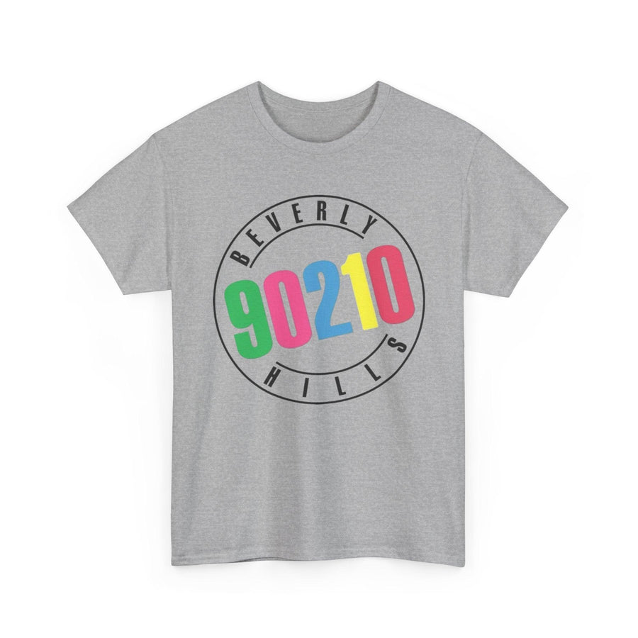 Vintage 90s Beverly Hills 90210 T-Shirt - Retro Neon TV Show Graphic Tee - Unisex Soft Cotton